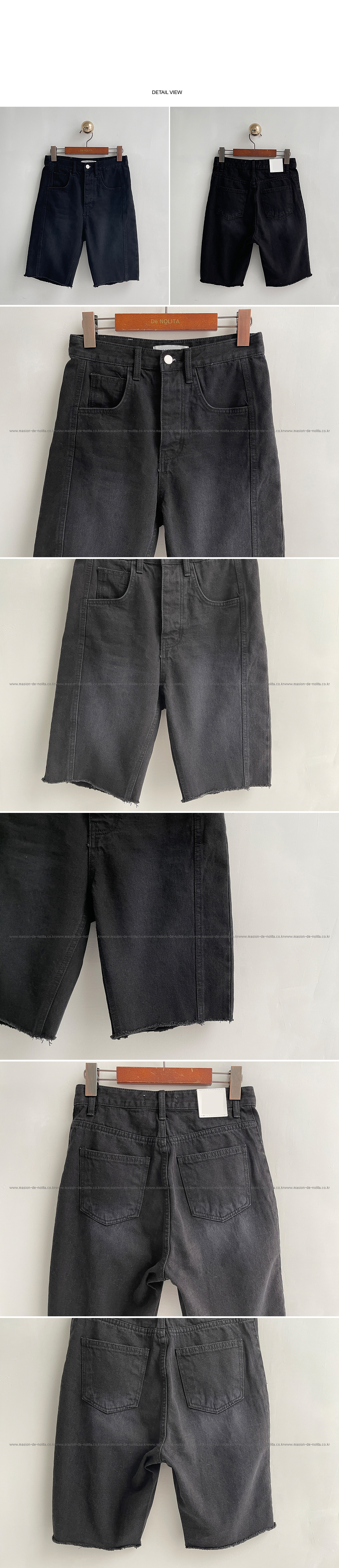 suspenders skirt/pants grey color image-S10L31